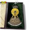 Image 2 : Vintage British Silver & Gilt Masonic Jewel With Case