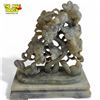 Image 2 : Vintage Chinese Soapstone Floral , Grape, Rodent Figurine