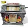 Image 1 : Antique New Deal 1cent Table Top Ball Trade Simulator Gum Dispenser Working
