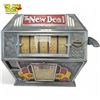 Image 2 : Antique New Deal 1cent Table Top Ball Trade Simulator Gum Dispenser Working
