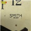 Image 2 : Vintage Smith 8 Day Wall Clock Made In England