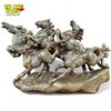 Image 2 : Vintage Chinese 5x Horse Resin Figurine