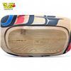 Image 8 : Vintage First Nations Jay Brabrant Finished Hand Carved/Painted Eagle Bowl With Shell & Abalone Deta