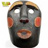 Image 1 : 1940's Salish Mask First Nations JDE Harris Signed Hand Carved & Painted Wooden Mask