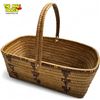 Image 1 : Vintage First Nations Coast Salish Hand Woven Single Handle Basket