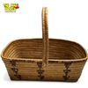Image 2 : Vintage First Nations Coast Salish Hand Woven Single Handle Basket