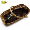 Image 2 : Vintage First Nations Coast Salish Hand Woven Baby Cradle With Fur Lining By Reliable Fur