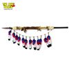 Image 2 : Highly Detailed Vintage First Nations Hand Made Spear With Bead Work, Feather Accents, Fur & Nail En