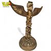 Image 2 : Vintage First Nations Local B.C. Foundry Cast Heavy Metal Totem Pole