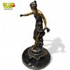 Image 2 : Vintage Moreau Signed & Numbered 10/15 Bronze Woman On Marble Base