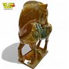 Image 2 : Vintage Chinese Pottery Glazed Horse