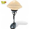 Image 2 : Vintage Art Deco Chrome Diana Lamp With Glass Shade