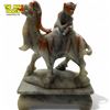Image 1 : Vintage Chinese Soapstone Monkey On Camel Back Figurine