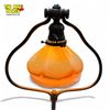 Image 2 : Elegant Authentic Tiffany Studios Lamp With Quezal Art Glass Lamp Shade