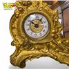 Image 2 : Vintage Art Nouveau Restored Seikosha Japan Cast Metal Table Clock + Mirror