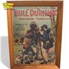 Image 1 : Vintage Reproduction "Bull" Durham Smoking Tobacco Advertising Sign