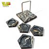 Image 2 : Vintage Marble 4x Piece Marble Ashtray Set
