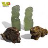 Image 1 : Vintage Chinese Collectibles : Jade Foo Dog Statues & Food Dog Resin Figurines