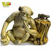 Image 1 : Vintage Resin Monkey + Stump Lighter