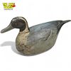 Image 1 : Vintage Signed Butch B. Hand Carved & Painted Duck Decoy  - Working