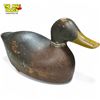 Image 2 : Vintage Hand Carved & Painted Mallard Duck Decoy - Working