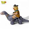 Image 2 : Vintage Marx Fred Flintstone / Dino The Dinosaur Tin Toy