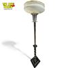 Image 1 : Art Deco Lucite Torchier Lamp With Great Spiral Work
