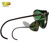 Image 2 : Vintage Bausch & Lomb Motorcycle Green Lense Glasses