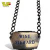 Image 2 : Vintage Wine Stewarts Necklace By The Cunard Steamship