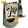 Image 2 : Rare Vintage Double Sided Porcelain "We Proudly Serve 7Up" Flange
