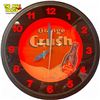 Image 1 : Vintage Orange- Crush Store Advertising Clock *Professionally Restored*