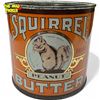 Image 1 : Vintage Squirrel 48 Oz Peanut Butter Tin, Vancouver Canada