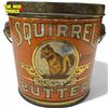 Image 1 : Vintage Squirrel 34 Oz Peanut Butter Tin, Vancouver Canada
