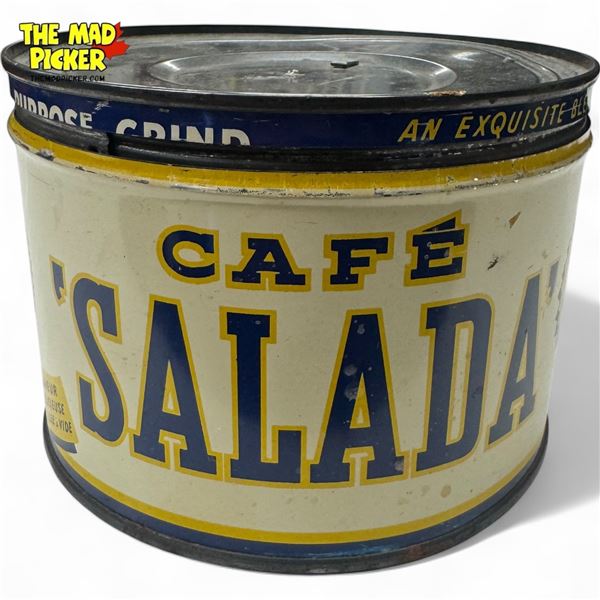 Vintage Salada 1 Lb Coffee Tin