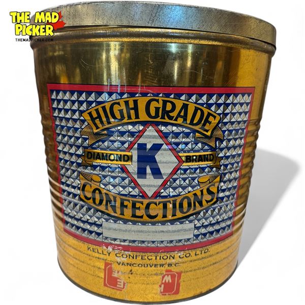 Vintage Diamond Brand High Grade Confections General Store Tin, Vancouver B.C