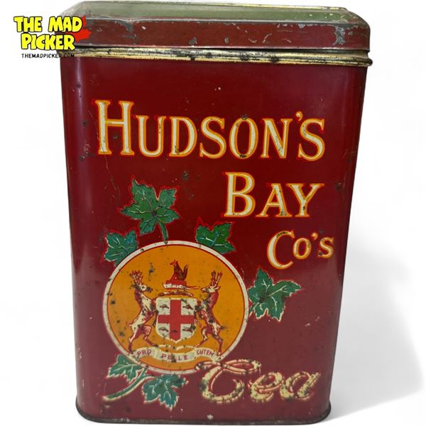Vintage Hudsons Bay Co. Fort Garry Number Two Tea Tin