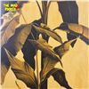 Image 2 : Large Vintage Hawaiian Decorative Wall Panel With Bamboo Style Frame