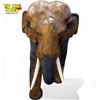 Image 2 : Large Wood Carving Of Elephant