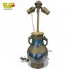 Image 1 : Vintage Cloisonne Asian Lamp With Figural Handles