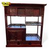 Image 2 : Vintage Asian Rosewood Carved "What Not" Stand