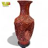 Image 2 : Vintage Cinnabar Vase, On Stand