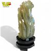 Image 2 : Carved Jade With Fish Motif, On Base