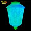 Image 1 : Vintage Art Deco Macbeth Cremax Custard Uranium Glass Ceiling Light Fixture