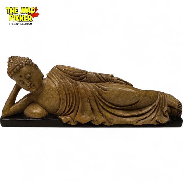 Vintage Carved Soapstone Buddha