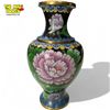 Image 2 : Vintage Cloisonne Vase With Floral Motif