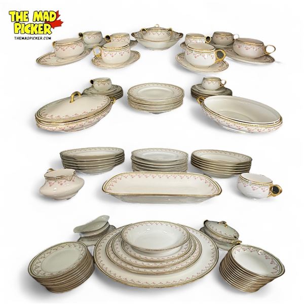 Approx. 90 Pieces Of L.Bernardaud & Co Limoges Place Setting, Vancouver B.C
