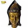 Image 1 : Vintage Brass Bust Of Buddhas Head