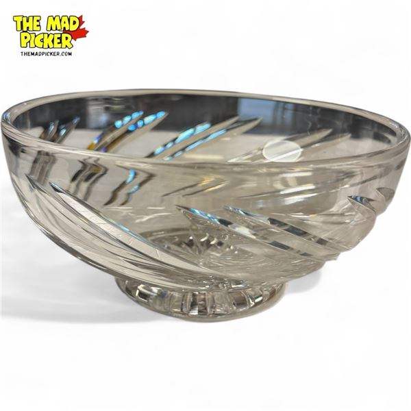 Vintage Stewart Glass Crystal Bowl