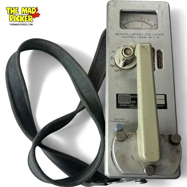 Vintage Scintillation Counter Scintrex, Model Boks-1S