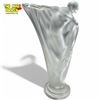 Image 3 : Vintage Satin Glass Cristal De Sevres Figurine, #1601 Of 2000